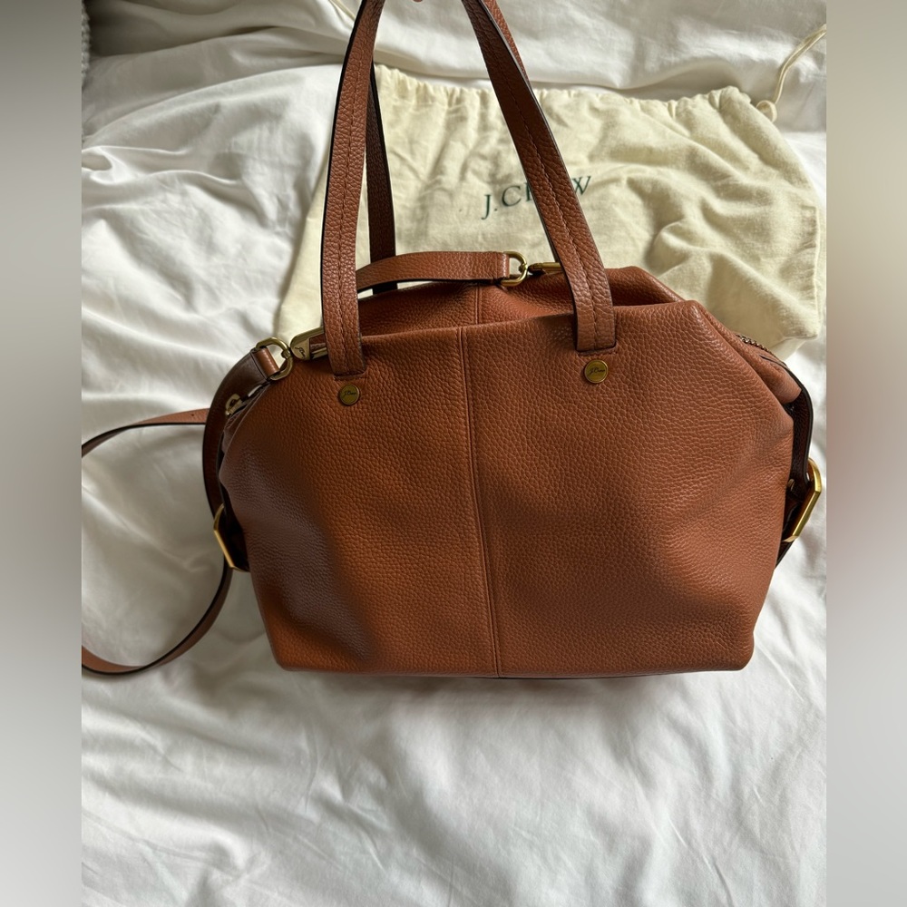 J Crew Leather Bag - Picture 4 of 8